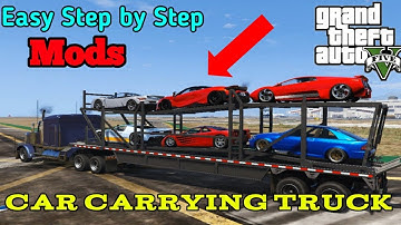 How to Install Car Carrier Trailer Mod | Tamil | GTA 5 Mod Tutorial | Suku Vlogs