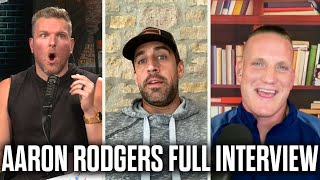 Aaron Rodgers \& Pat McAfee Talk Rodgers' New Found Happiness \& His Awesome Start To 2020