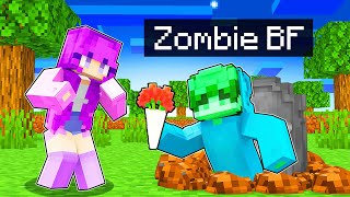 Dating A ZOMBIE Boyfriend In Minecraft!