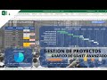 D6 | COMO CREAR UN DASHBOARD DE GESTION DE PROYECTOS INTERACTIVO CON GRAFICO DE GANTT AVANZADO