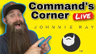 Commands Corner LIVE ft. Johnnie Ray -Mystery Scents & GIVEAWAYS