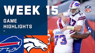 Bills vs. Broncos Week 15 Highlights | NFL 2020