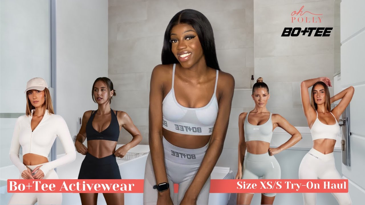 Bo+Tee Try-on Haul (Size XS/S) #ohpollyhaul #boandtee #gymwearhaul #activewearhaul