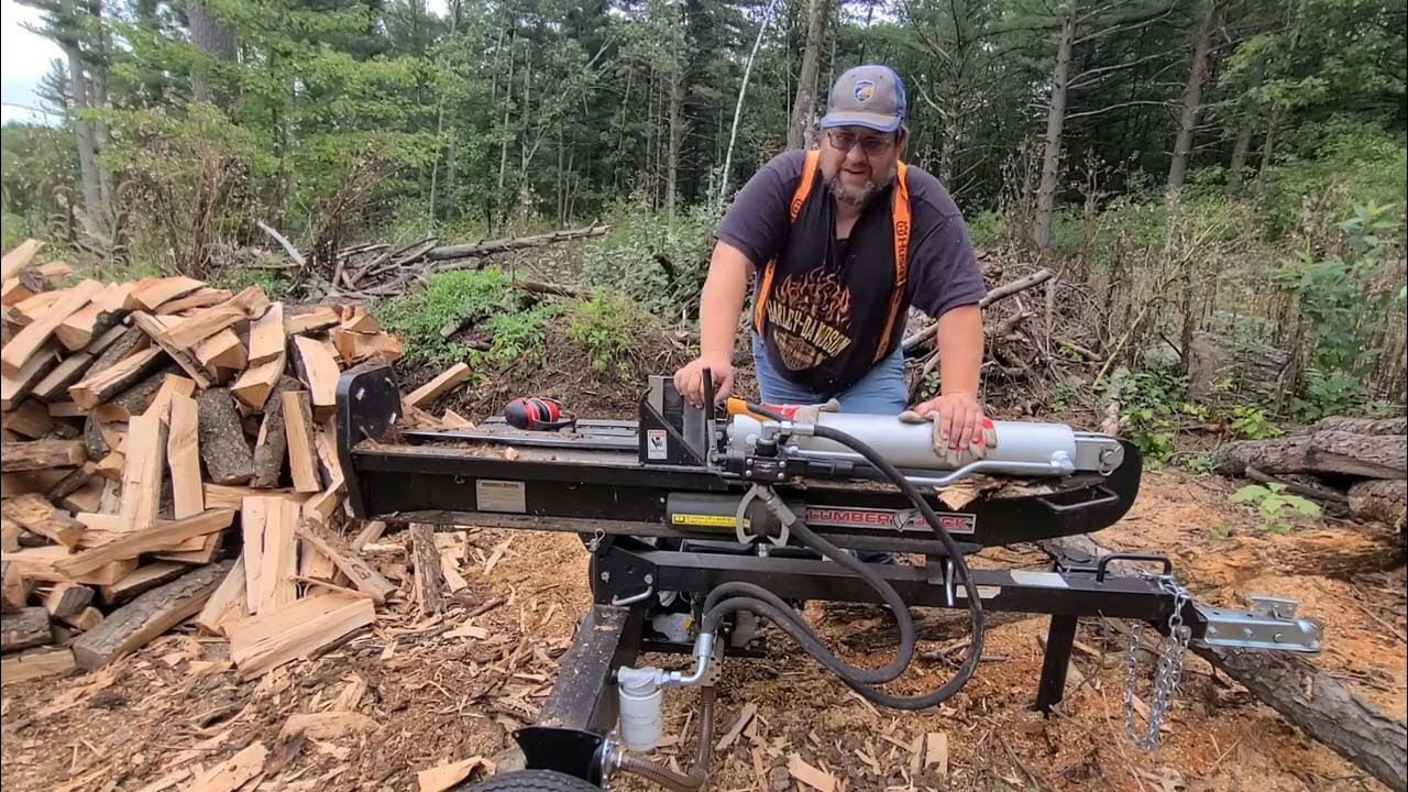 Lumberjack 27ton Log Splitter Review YouTube
