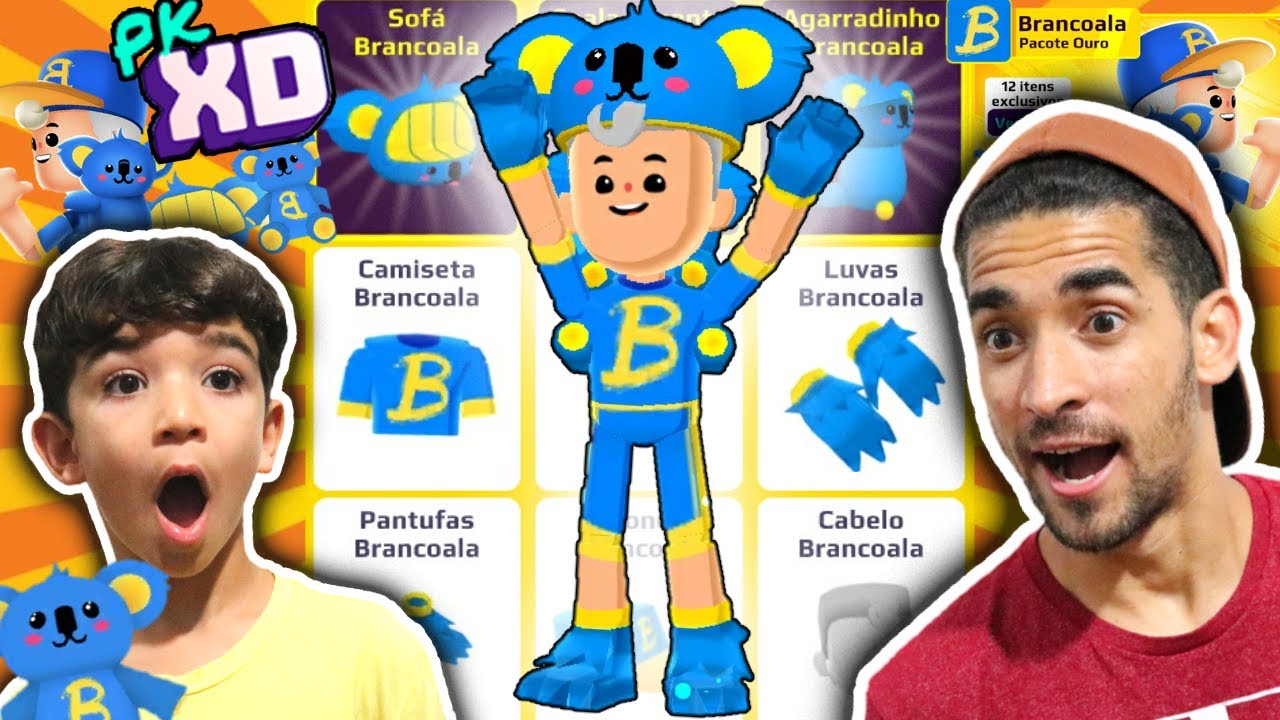 LANÇAMENTO DA COLEÇÃO BRANCOALA NO PK XD - Brancoala Games 