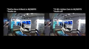 GoPro Hero 6 Black VS YI 4K+ Action Cam [SamiLuo Vlog 29]