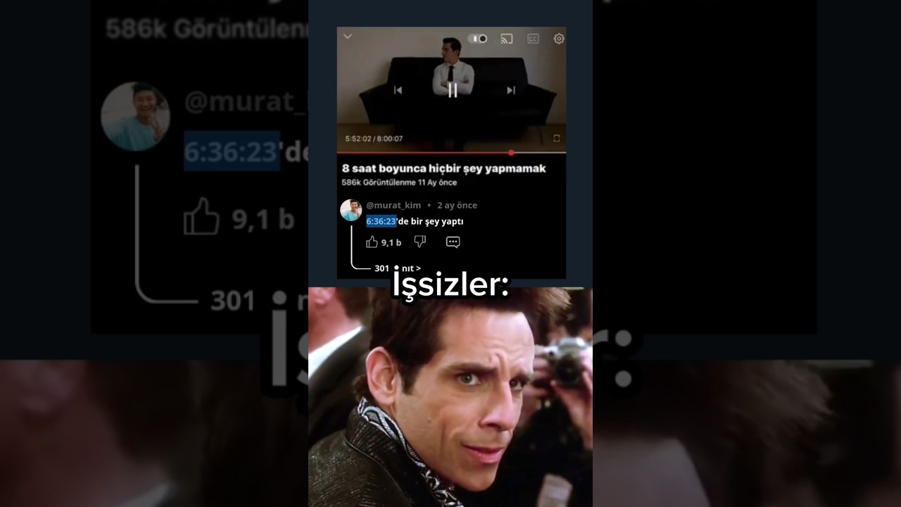 Murat 8 saat boyunca izlemiş 🤯