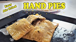 Air Fryer Strawberry & Nutella S'mores Hand Pies