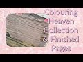 Colouring Heaven Collection & Finished Pages