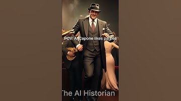 Al Capone showing his dance moves 😂 #ai #aiart #aianimation #mafia #history #italy #america