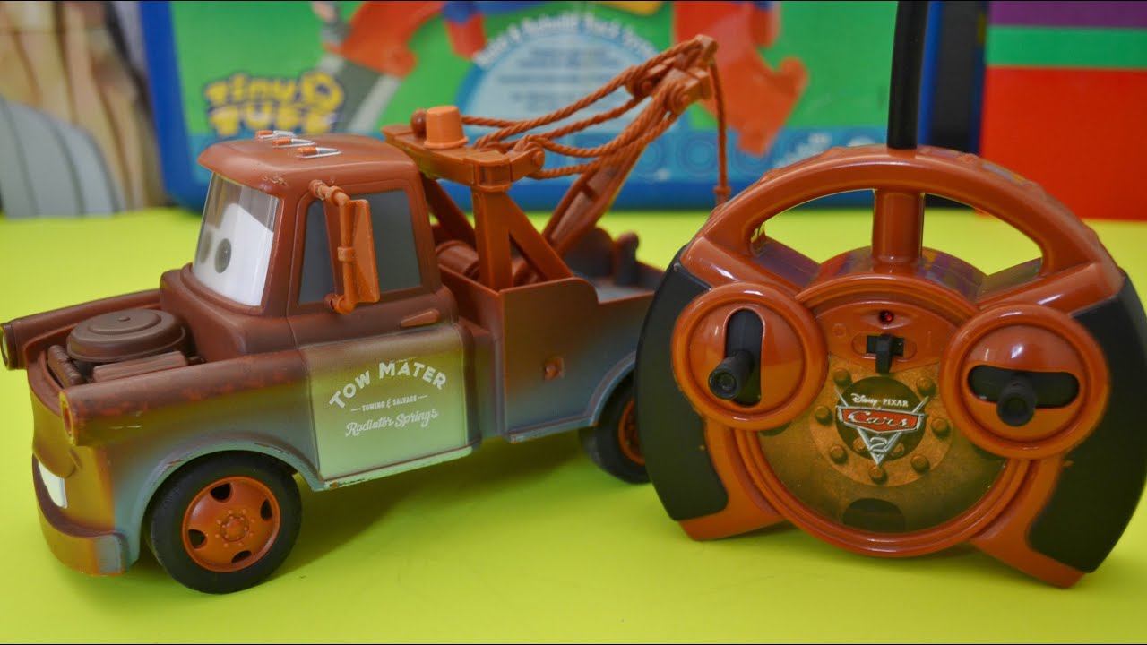 Disney Pixar Cars RC Champion Series Tow Mater Remote Control Car 49 MHZ New 