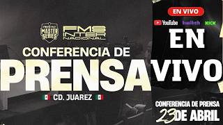 🎙️ RUEDA DE PRENSA FMS INTERNACIONAL 2026 | ACZINO, CHUTY, EL MENOR, GAZIR, AZUKY, JONY, ASIER Y MÁS