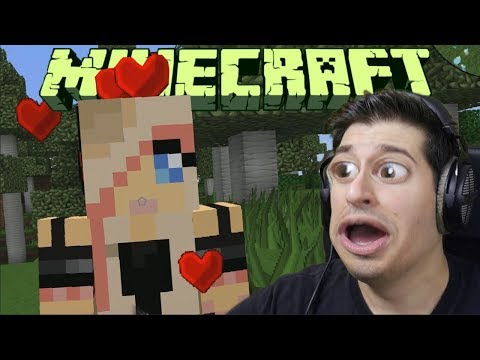 NASAO SAM ZENU U MINECRAFTU!!! LUDI MINECRAFT ep1.