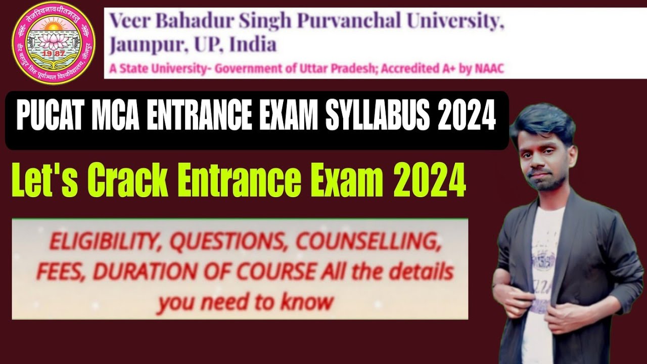 Vbspu MCA Entrance Exam Syllabus 2024 Pucat MCA Entrance Syllabus vbspu-mca-entrance-exam-syllabus-2024-pucat-mca-entrance-syllabus