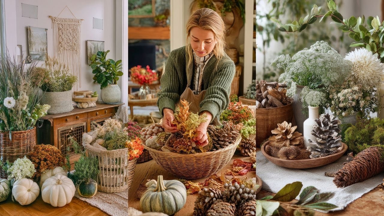 Nature-Inspired Fall Decorating | Cozy Home DIY with Free Foraged Finds