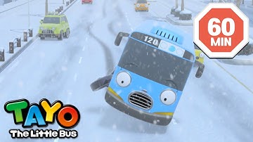 Tayo tập phim hay nhất | Những con đường trơn trượt khi tuyết rơi` | Tayo xe buýt bé nhỏ