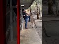 Tourist fights off feisty kangaroo in australia shorts australia kangaroo animalpark bbcnews