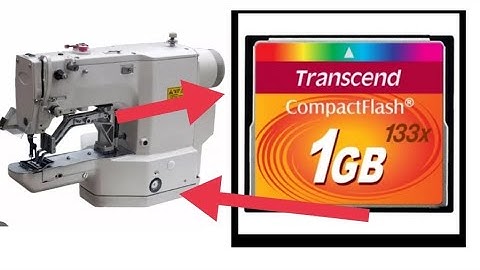 How to brother bartack 430D new program loading machine  from CF card to load machine in ಕನ್ನಡ video