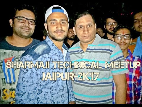 Sharmaji Technical Meetup - Jaipur 2k17 II DRONE SHOTS