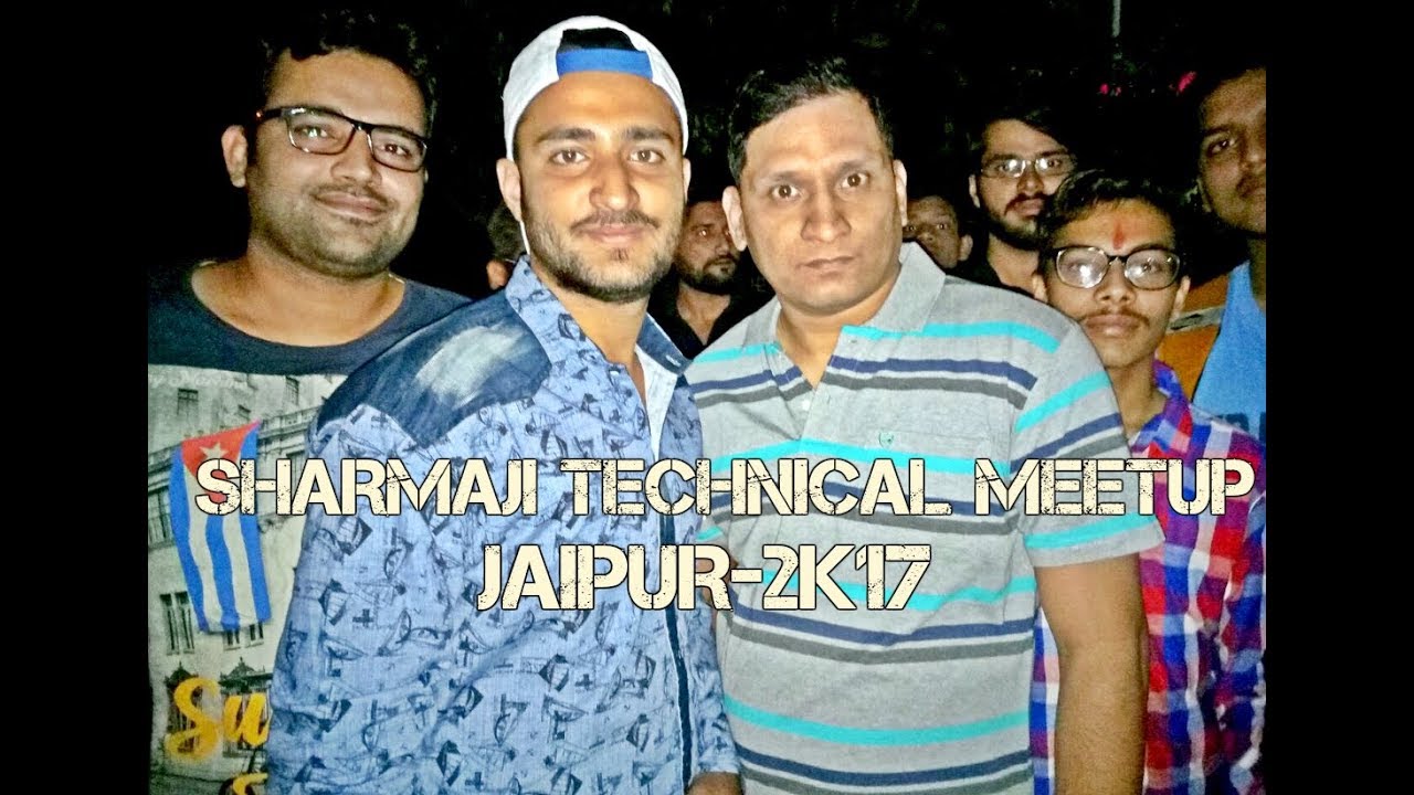 Sharmaji Technical Meetup – Jaipur 2k17 II DRONE SHOTS