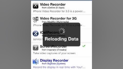 Screen recorder cydia download