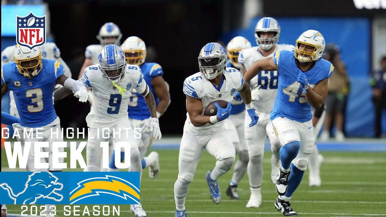 RECAP: Lions at Chargers