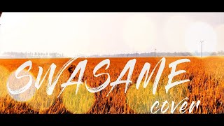 Swasame cover by Aajeedh khalique ft. Anu anand | Thenali | Ar Rahman | GarageBand
