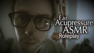 ASMR Ear Acupuncture (No Needles) | Close-Up Whispered Massage, Acupressure, & Ear Cleaning Roleplay