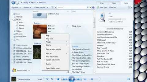 Windows 7 - Windows Media Player 12