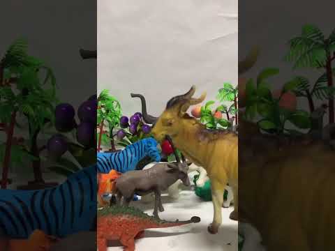 รีวิวโมเดลของเล่นสัตว์ป่า ไดโนเสาร์มาใหม่ สวยๆเลย Wildlife toy model review Beautiful new dinosaurs.