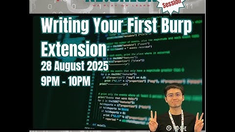 Writing Your First Burp Extension by Marcus (benkyou)