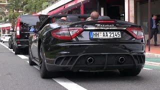 RENTAL Maserati GranCabrio MC in Monaco!