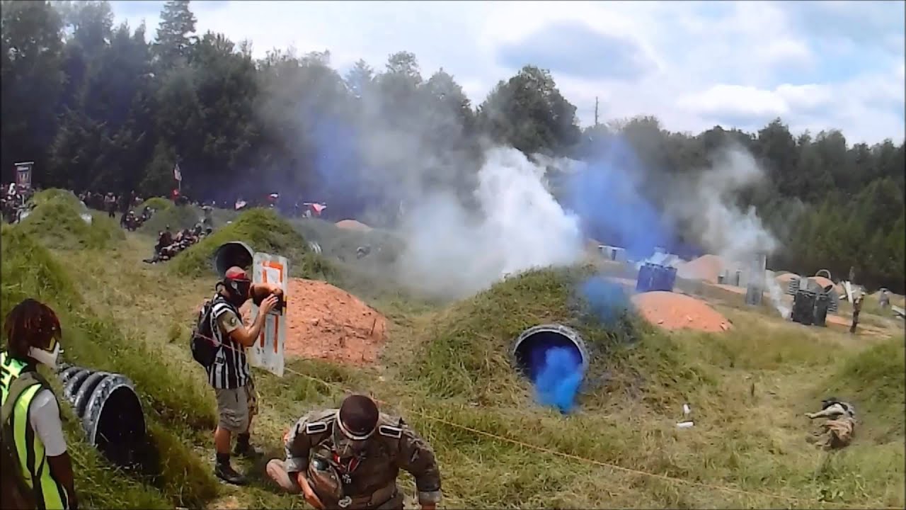 Invasion of Normandy 2015 at Skirmish Paintball YouTube