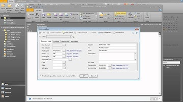 Document Management Software for Law Firms - Outlook Drag/Drop Profiling