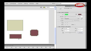 Rectangle Tools  || Flash CS4  Presentation || Tutorial For Beginners || On Screen Training