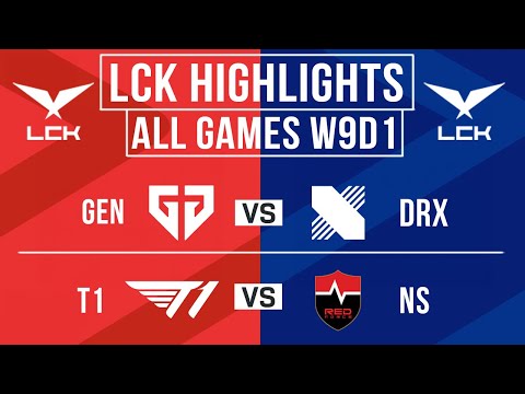 LCK Highlights ALL GAMES Week 9 Day 1 | LCK Spring 2024