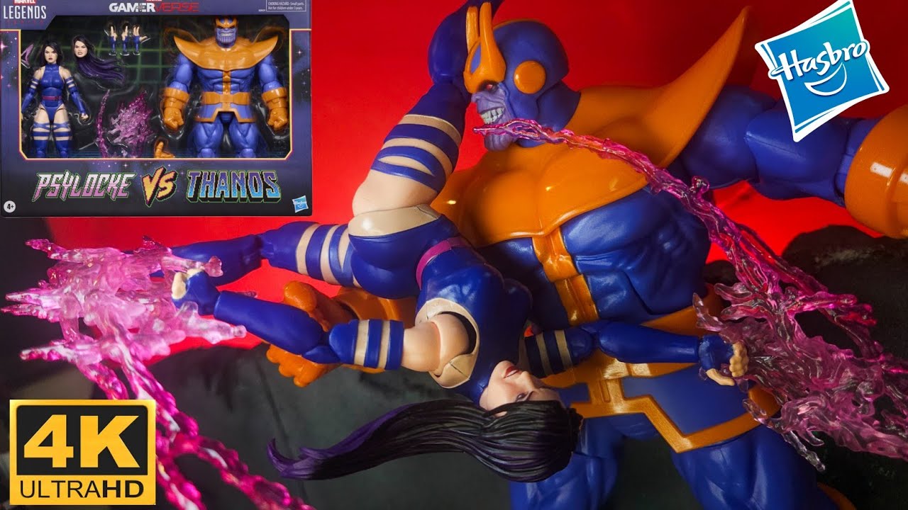 Marvel Legends Gamerverse Psylocke & Thanos 2-Pack Review (Target