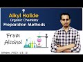 Alkyl Halide Organic Chemistry (Part 2) | Alkyl Halide Preparation Methods from Alcohol
