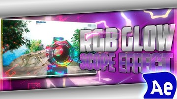 RGB GLOW Scope Effect Tutorial | AfterEffects insane scope effect