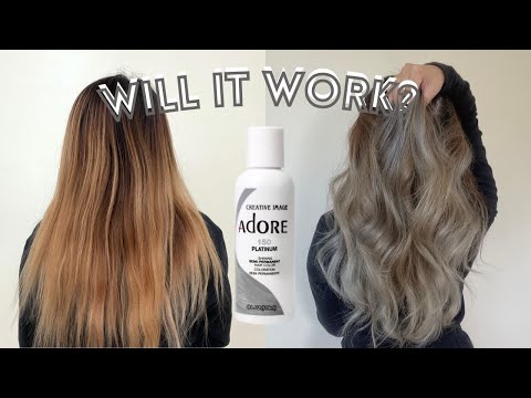 וִידֵאוֹ: האם צבע שיער adore טוב?
