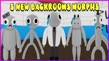 How To Get ALL 5 NEW BACKROOMS in Backrooms Morphs - ROBLOX - UPDATE