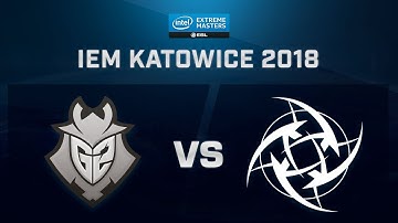 CS:GO - G2 vs NiP - Inferno - IEM Katowice 2018 - Groupe B - Map 3