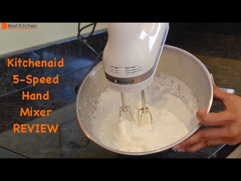 KitchenAid 5 Speed Ultra Power Hand Mixer White