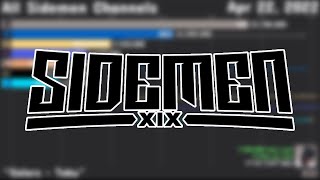 All Sidemen Members Sub Count History 2010-2022