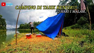 HEALING CAMPING DI TASIK KENYIR 2H 1M..INFLATABLE BOAT FISHING MALAYSIA VLOG [013]