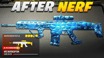 the *META* MTZ INTERCEPTOR after NERF in WARZONE 3! 😯 (Best MTZ INTERCEPTOR Class Setup) - MW3