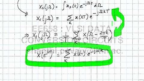 Lecture 2 - Sampling, Spectral properties of sampled signals, Oversampling
