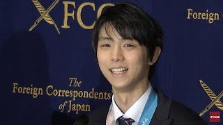 66年ぶり五輪連覇 男子フィギュア羽生結弦選手が会見（2018年2月27日）Press Conference: Yuzuru Hanyu