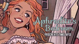 Aphrodite's Bedroom (Procreate Timelapse)