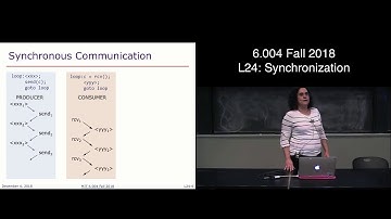 MIT 6.004 L24: Synchronization